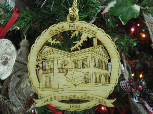 Buy Online Gold Museum Souvenir Ornament Cranberry Corners Gift Shop Dahlonega