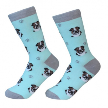 Bulldog Dog Socks